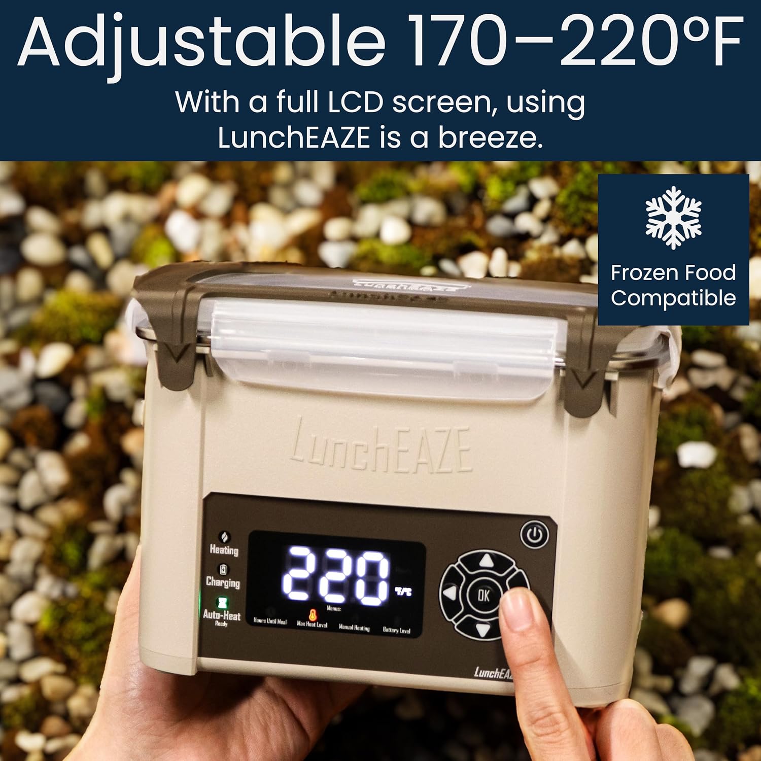 LunchEAZE Core Gen 2 Cordless Heated Electric Lunch Box