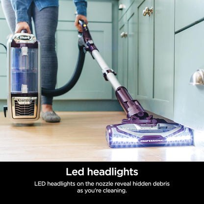 Shark Rotator Powered Lift-Away TruePet Upright Vacuum HEPA Filter 0.88 qt Dust Cup LED Headlights Pet Power Brush Crevice Tool 15.4 lb NV752