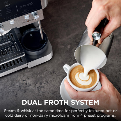 Luxe Café Premier 3-in-1 Espresso Machine, Drip Coffee