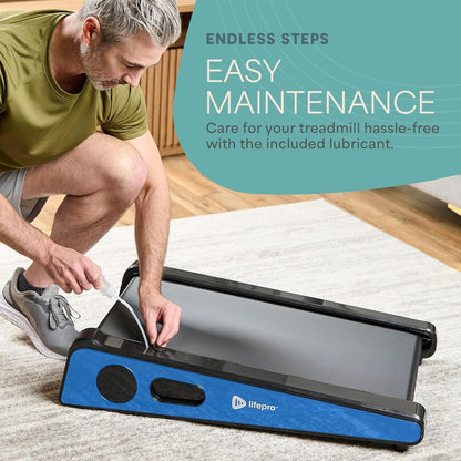 LifePro PacerMini Compact Walking Pad Treadmill with Incline Under Desk Portable Quiet Electric 3 MPH 220 lb Capacity