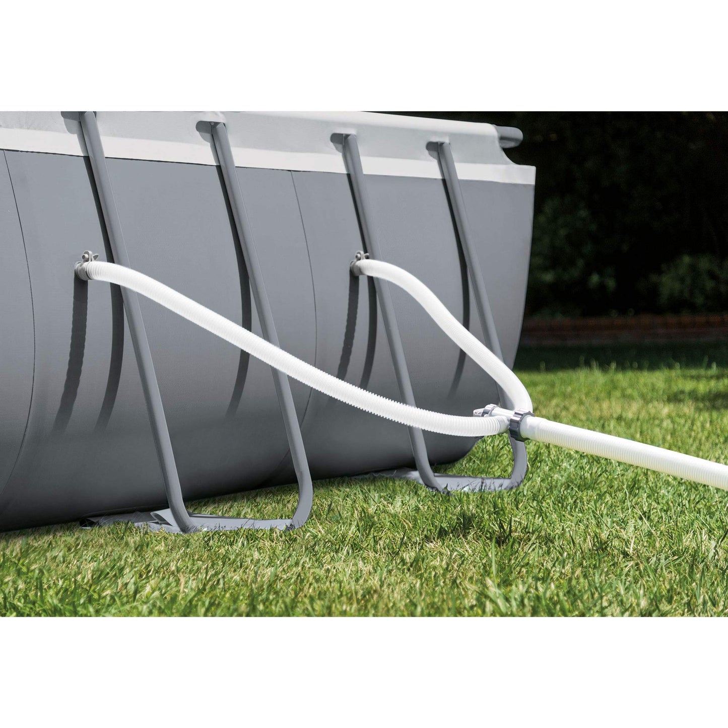 Ultra XTR 24 ft x 12 ft 52 in Above Ground Pool Set, Rectangular Swimming Pool