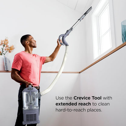 Shark Navigator Lift-Away Upright Vacuum HEPA Pet Hair Swivel Steering 1.1 qt Corded 1200W 12.5 lb Lavender NV352