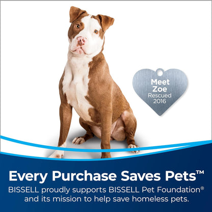 Bissell CleanView Swivel Pet Upright Vacuum Triple Action Brush Roll Large Capacity Dirt Tank Scatter-Free Technology 2252