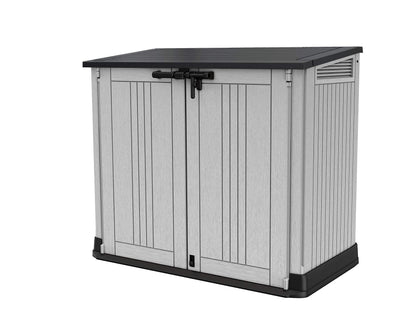 Grey Resin Store It Out Midi Outdoor Garden Storage Shed