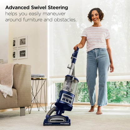 Shark Navigator Lift-Away Upright Vacuum HEPA Pet Hair Swivel Steering 0.9 qt Corded 1200W 16 lb Navy NV360