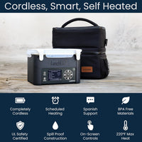 LunchEAZE XL Cordless Heated Electric Lunch Box