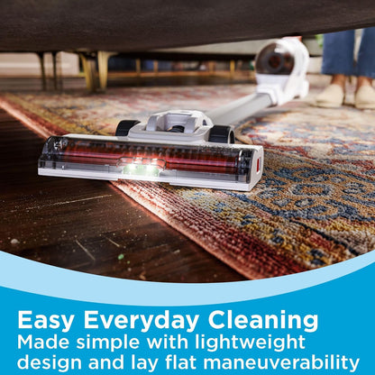 BLACK+DECKER POWERSERIES+ 20V MAX Cordless Stick Vacuum with LED Lights Bagless Lightweight Up to 44 Min Runtime Gray BHFEA520J