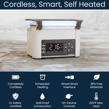 LunchEAZE Core Gen 2 Cordless Heated Electric Lunch Box