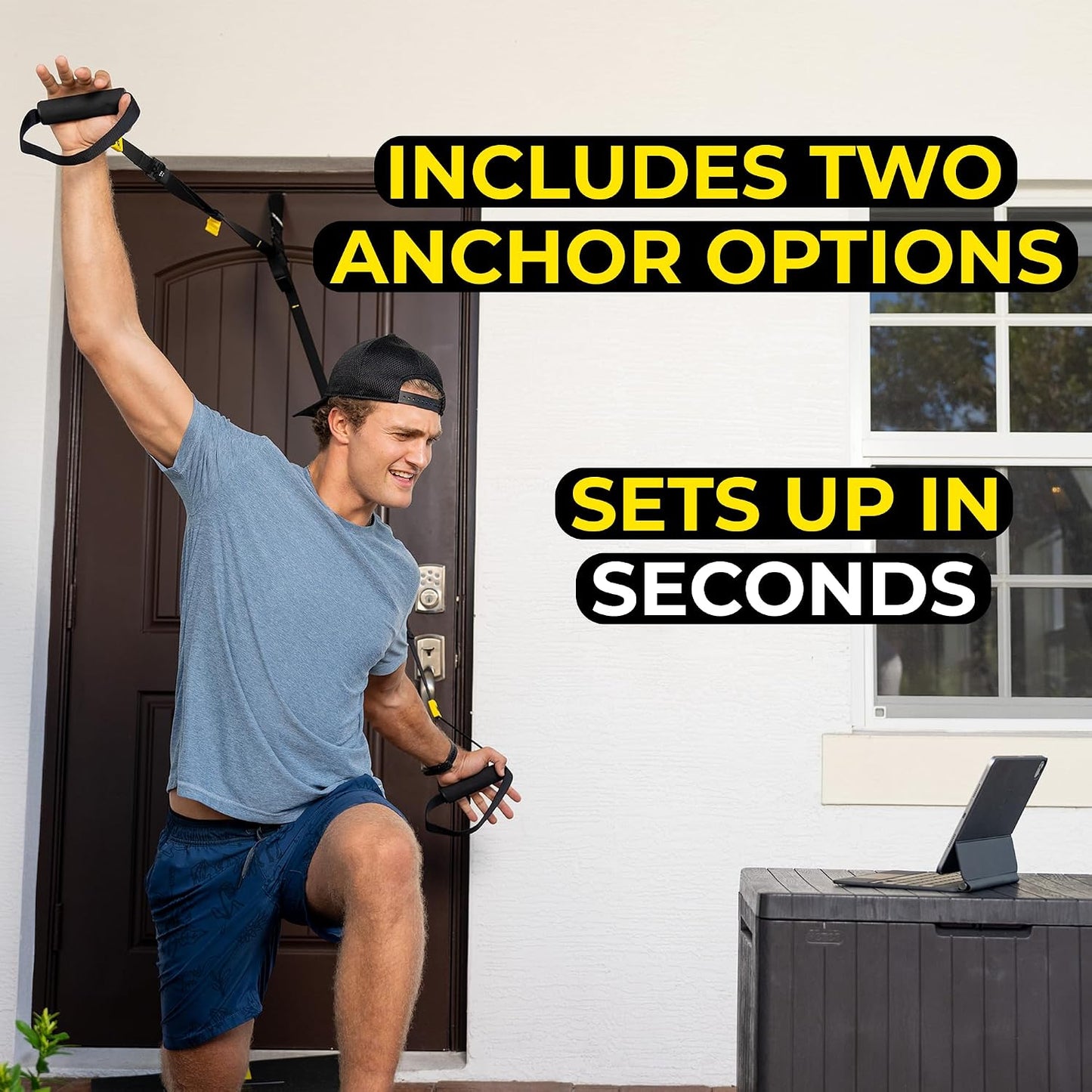 TRX GO Suspension Trainer Portable Home Gym Full Body Strength Training Equipment