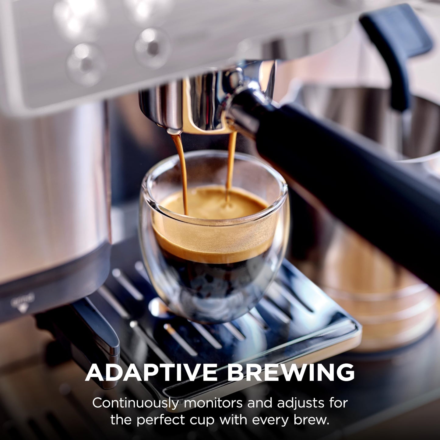 Luxe Café Premier 3-in-1 Espresso Machine, Drip Coffee