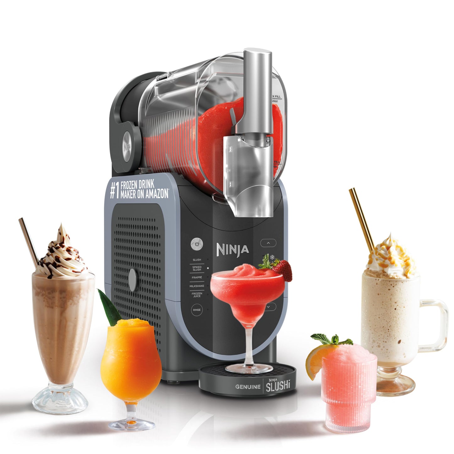 SLUSHi Frozen Drink & Slushie Machine with RapidChill Technology
