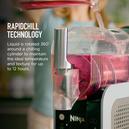 SLUSHi Frozen Drink & Slushie Machine with RapidChill Technology