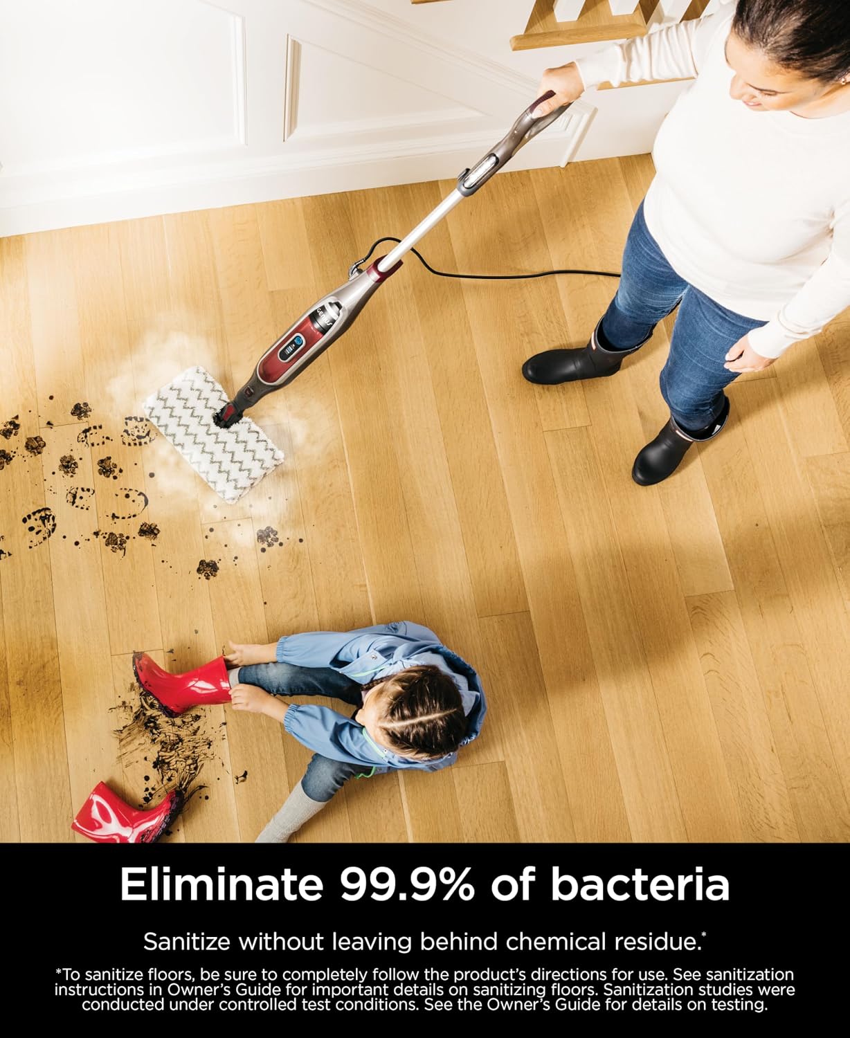 Shark Genius Steam Pocket Mop with Steam Blaster Technology S5003D