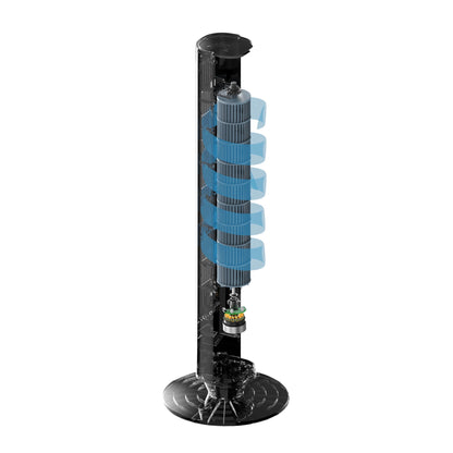 Lasko WhisperForce 40" 12-Speed Oscillating DC Tower Fan with Remote TDC401