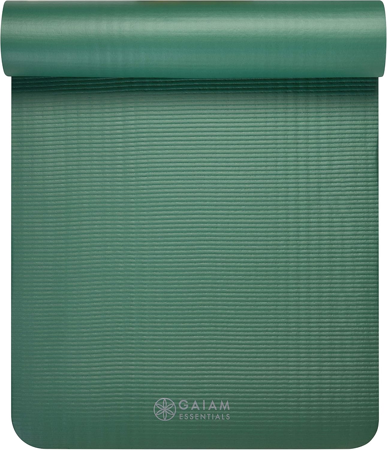 Gaiam Thick Yoga Mat Extra Cushioned NBR Foam Non-Slip Exercise Fitness Mat with Carrying Strap 72 x 24 Inch