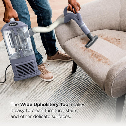 Shark Navigator Lift-Away Upright Vacuum HEPA Pet Hair Swivel Steering 1.1 qt Corded 1200W 12.5 lb Lavender NV352