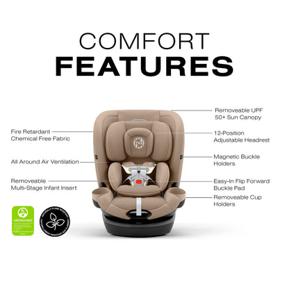 Cybex Callisto G 360 All-in-One Convertible Car Seat