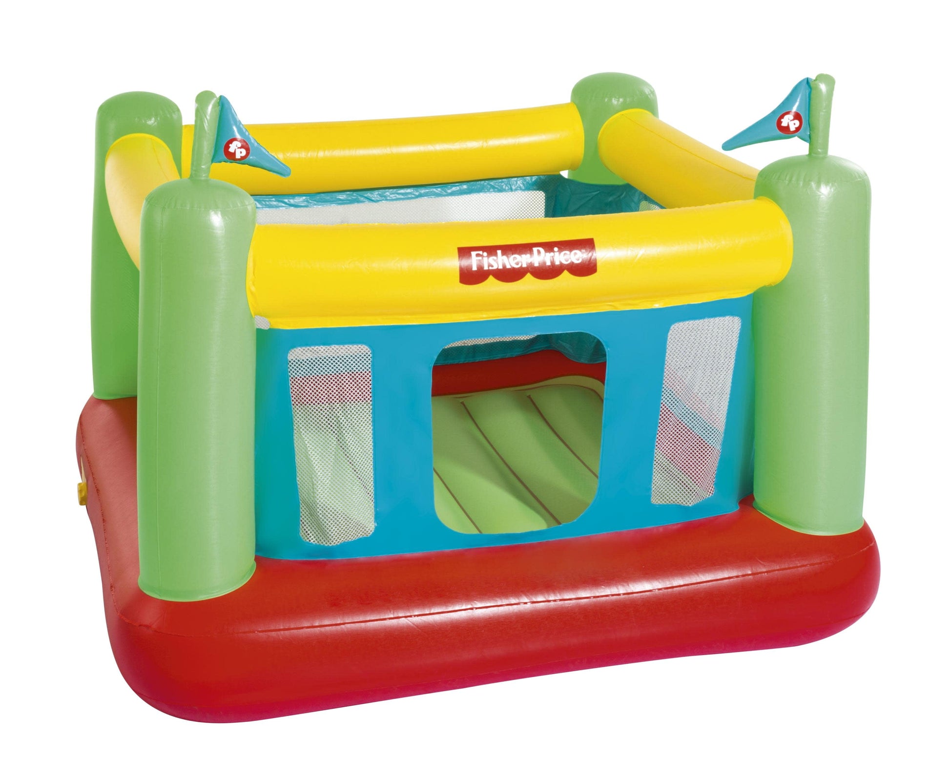 Fisher-Price Indoor Bouncer with Built-in Pump Multicolor