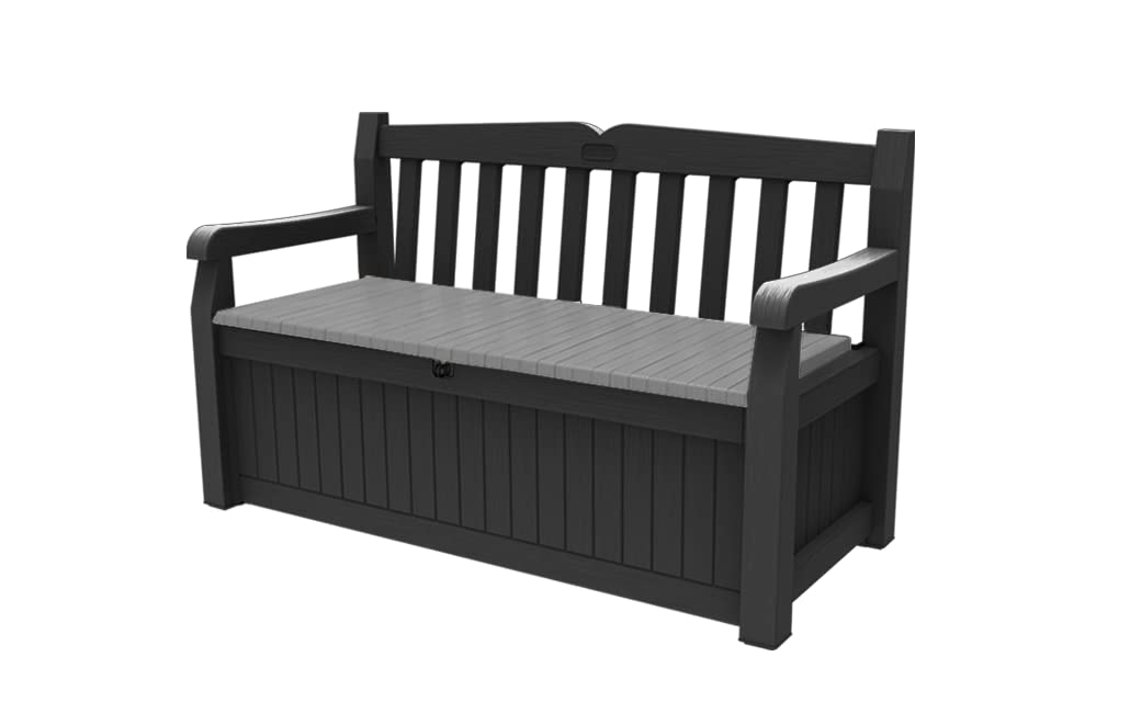 Eden Bench 265L Outdoor 60% recycled Garden Furniture Storage Box