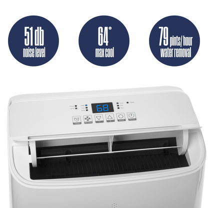 Westinghouse WPac14000s 14,000 BTU Portable Air Conditioner with Dehumidifier and Remote