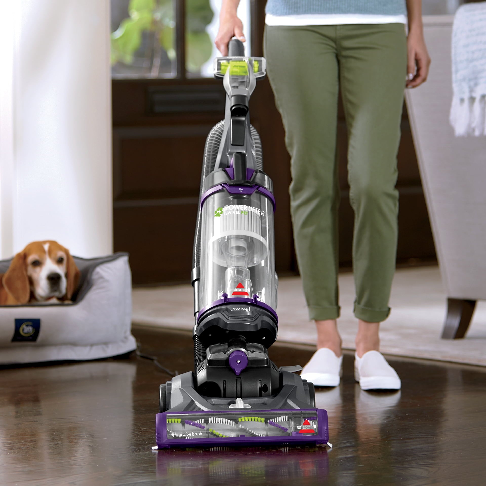 BISSELL PowerLifter Swivel Pet Bagless Upright Vacuum 2260