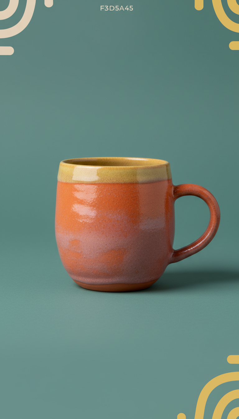 Hand-Thrown Terracotta Mug