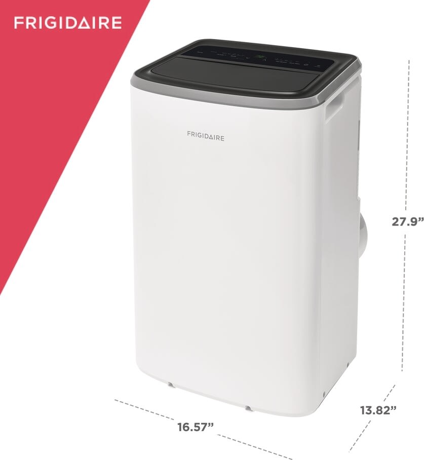 Frigidaire 12,000 BTU Portable Smart Air Conditioner with Wi-Fi White FHPW122AC1