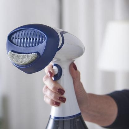 Handheld Clothes Steamer 1600W 200ml 45-Second Heat-Up 10-Minute Steam Time 20g Output Compact for Home & Travel 25591 White