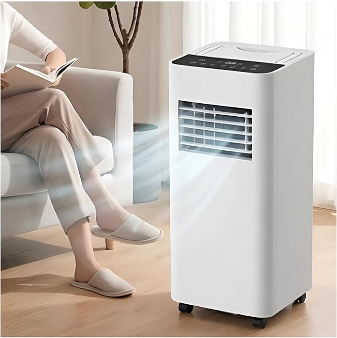 Portable Air Conditioner 7000 BTU Floor Standing AC Unit Cools Up to 240 Sq Ft Dehumidifier 28.7 lb Multicolor