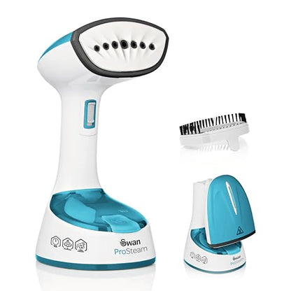 Portable Garment Steamer Lightweight Jet Steam Ceramic Coated Panel 1500W 300ml Tank 25 g Steam Rate 2.4 lb
