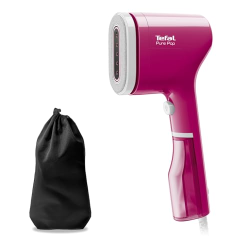 Pure Pop Slim Handheld Clothes Steamer 20 g/min 15-Second Heat-Up 70 ml Detachable Tank Travel-Ready Green